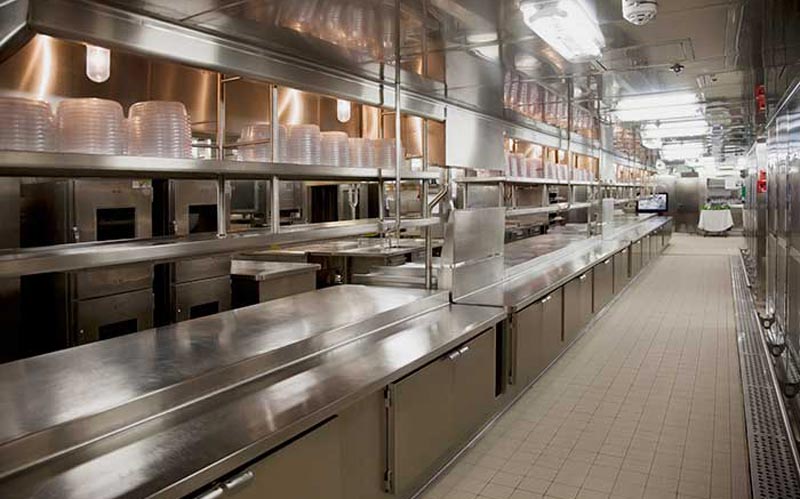 commercial kitchen